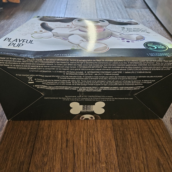 Zoomer Playful Pup Responsive Robotic Dog w/ Voice Recognition & Motion NEW. - Picture 7 of 13